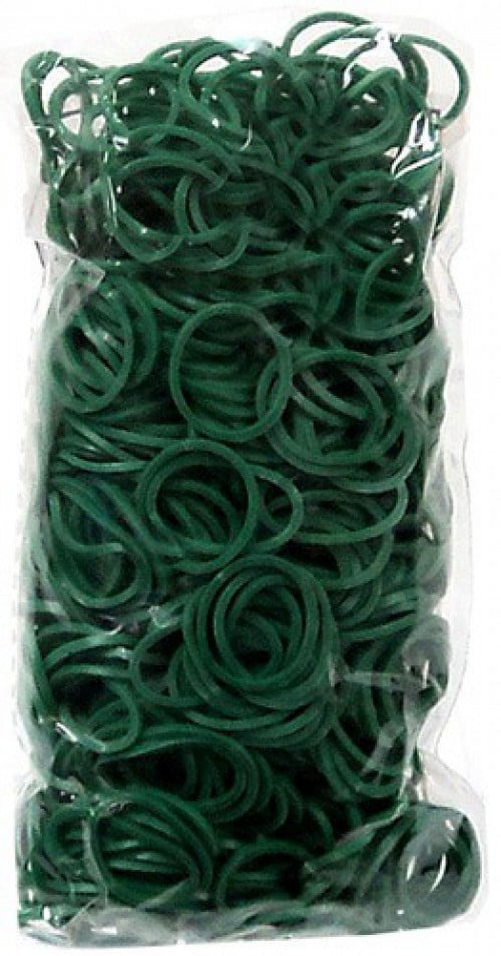 Rainbow Loom Dark Green Rubber Bands Refill Pack (600 ct) 