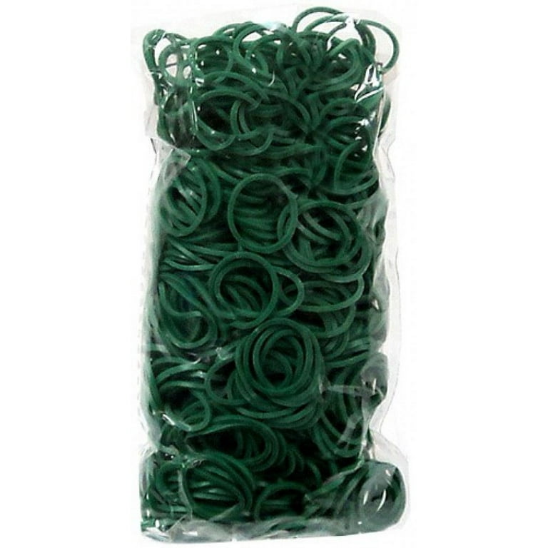 Rainbow Loom Dark Green Rubber Bands Refill Pack (600 ct)