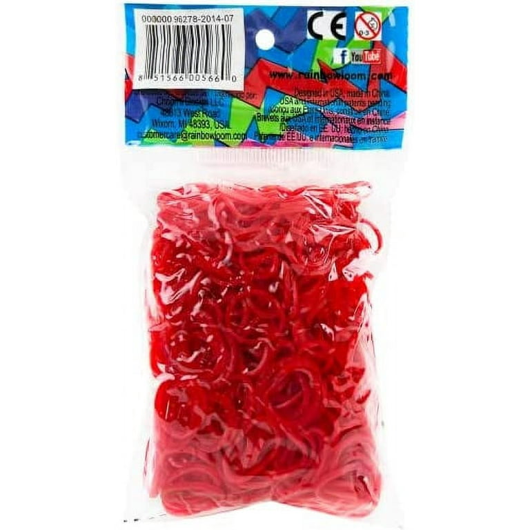 Rainbow Loom® Mix Rubber Bands with 24 C-Clips (600 Count), 7+