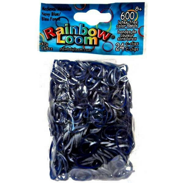 Rainbow Loom Medieval Navy Blue Rubber Bands Refill Pack (600 ct)