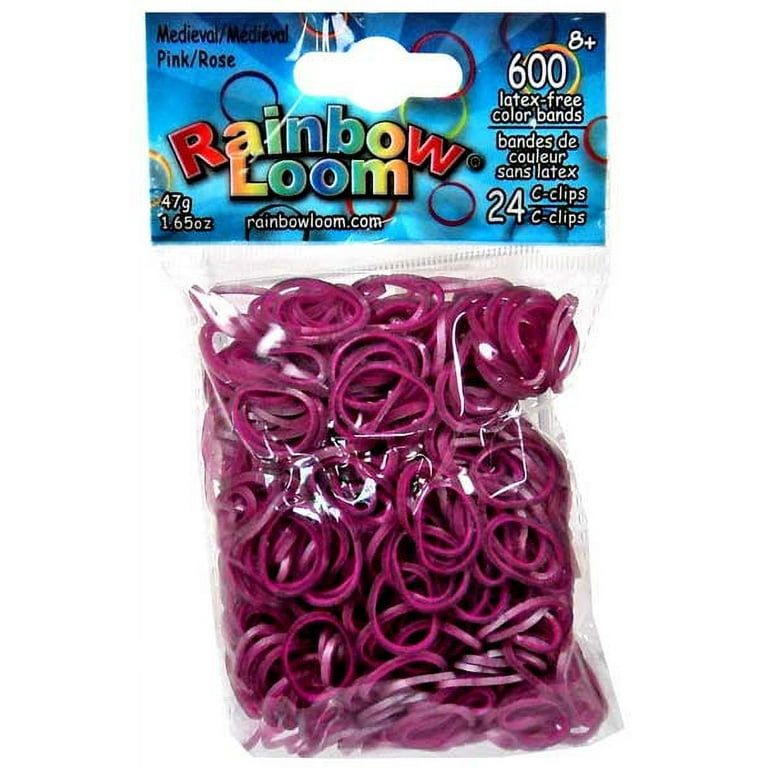 Rainbow Loom Medieval Collection: Tin Man Rubber Bands with 24 C-Clips (600  Count), Brown