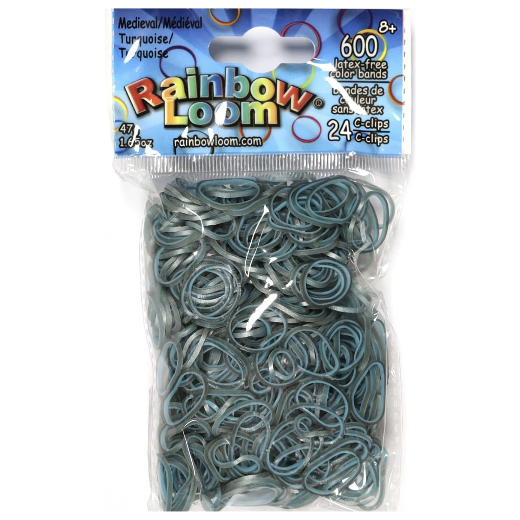 Great Choice Products Rubber Band Refill Kit Colors 2400Pc +100 S Clips Loom  Bracelet