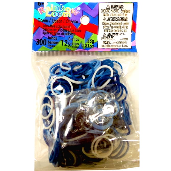 Rainbow Loom Ocean Mix Rubber Bands Refill Pack (300 ct)