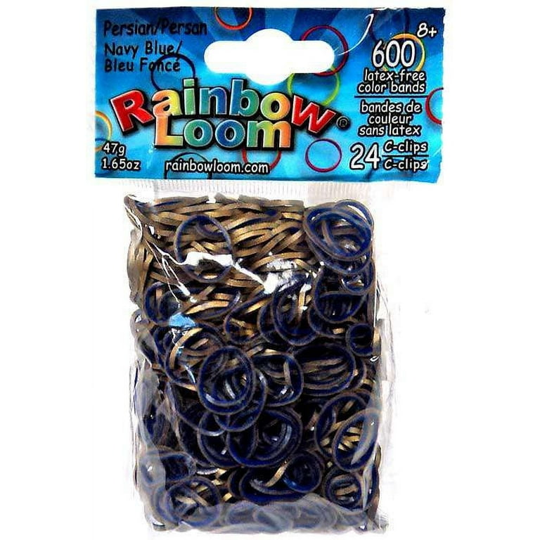 Rainbow Loom Persian Navy Blue Rubber Bands Refill Pack [600 ct]