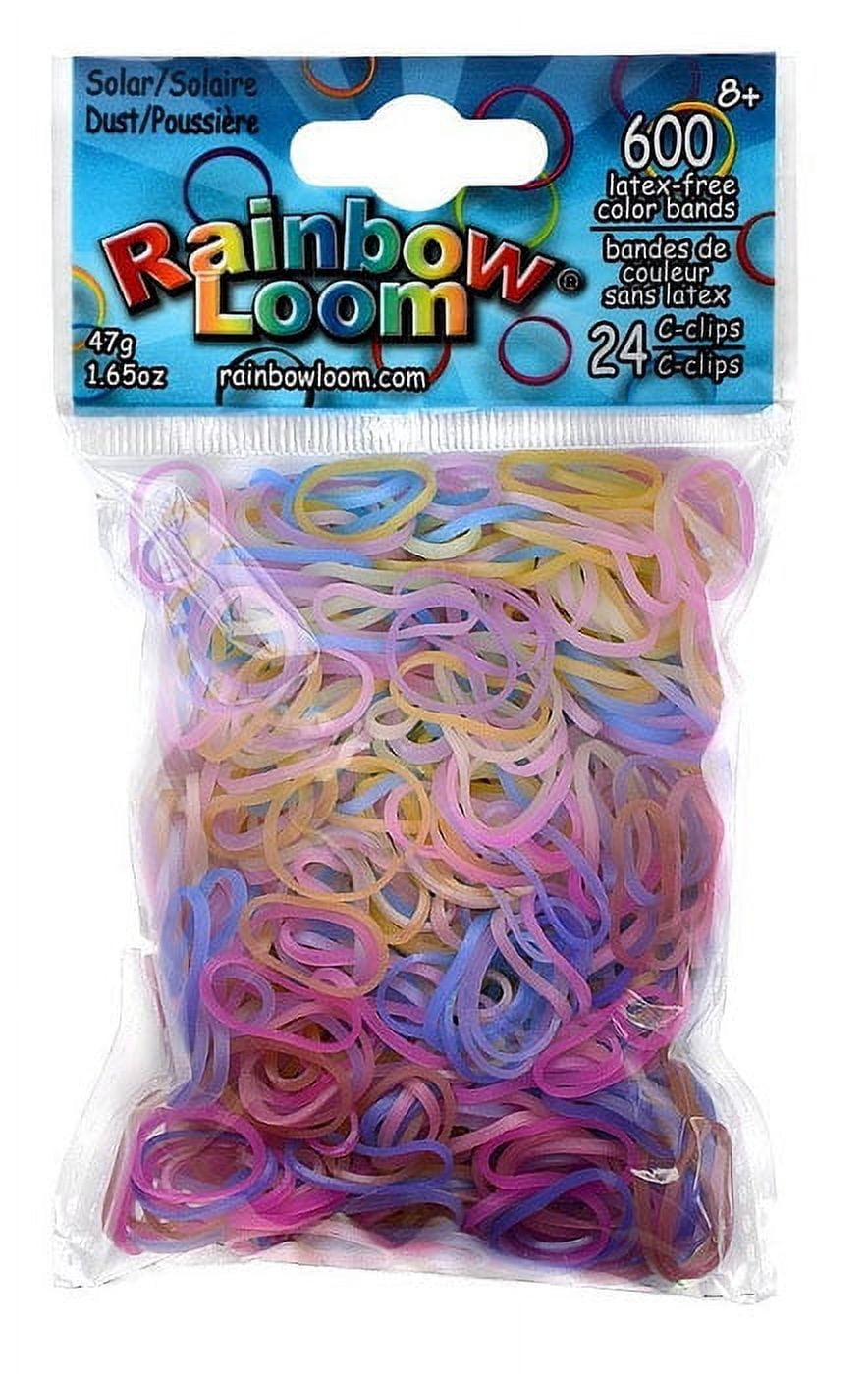 Rainbow Loom Solar UV Color Changing Dust Rubber Bands Refill Pack 600 ct