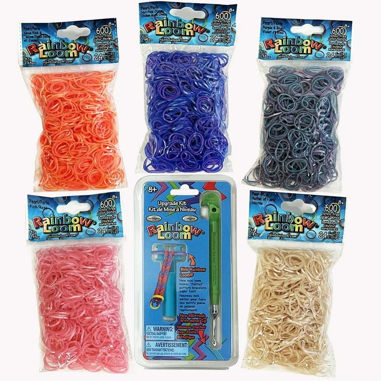 Wax Off Rainbow Foil 3枚セット　レインボーフォイル Amazon.com: DIY Bands - 100 Count Metallic Rainbow Refill