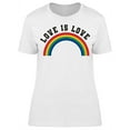 thumbnail image 1 of Rainbow Love T-Shirt Women -Image by Shutterstock, Female 3X-Large, 1 of 2