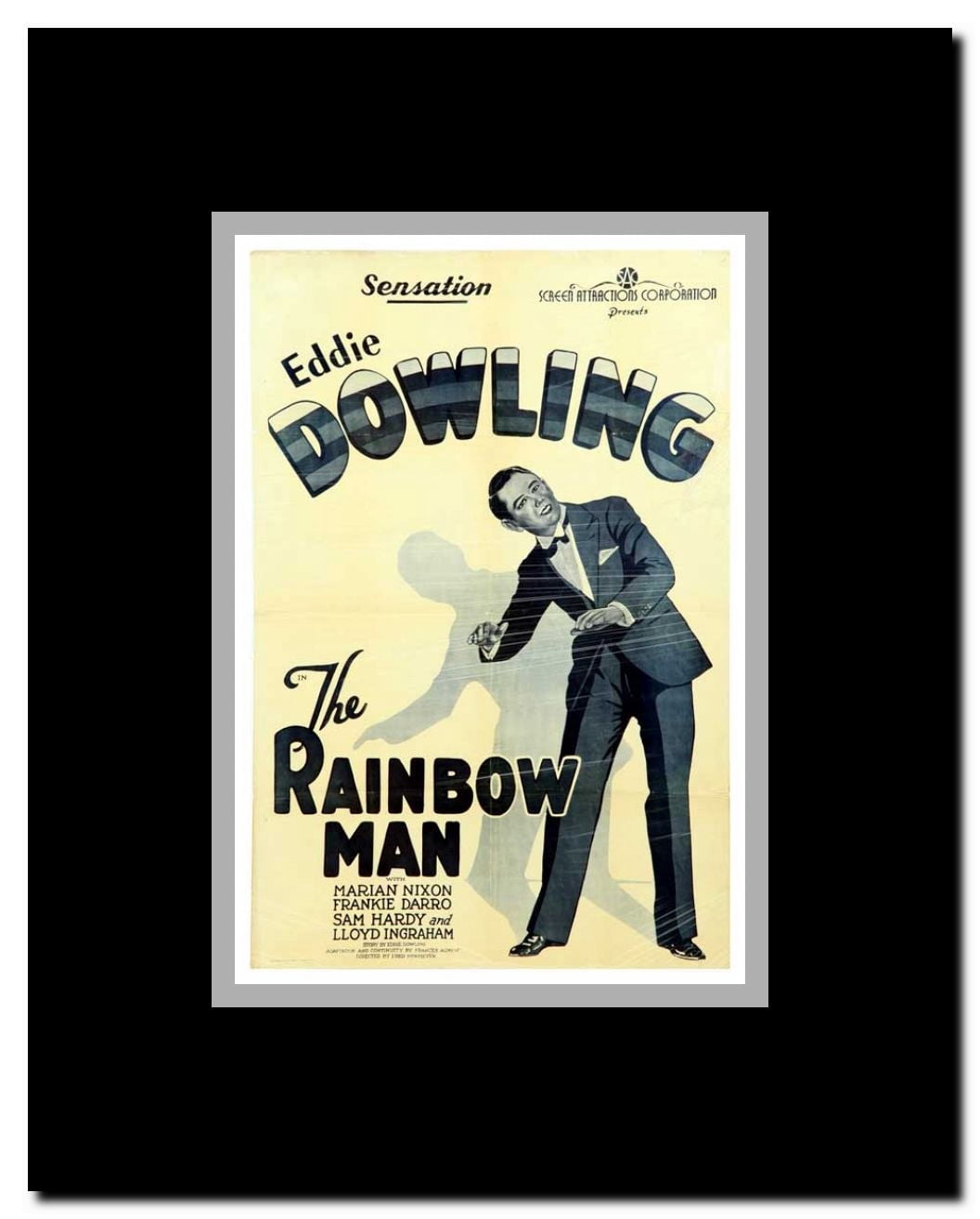 Rainbow Man Framed Movie Poster