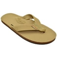 thumbnail image 1 of Rainbow Sandals Men's Premier Leather Single Layer Wide Strap Sierra Brown 9.5-10.5, 1 of 8
