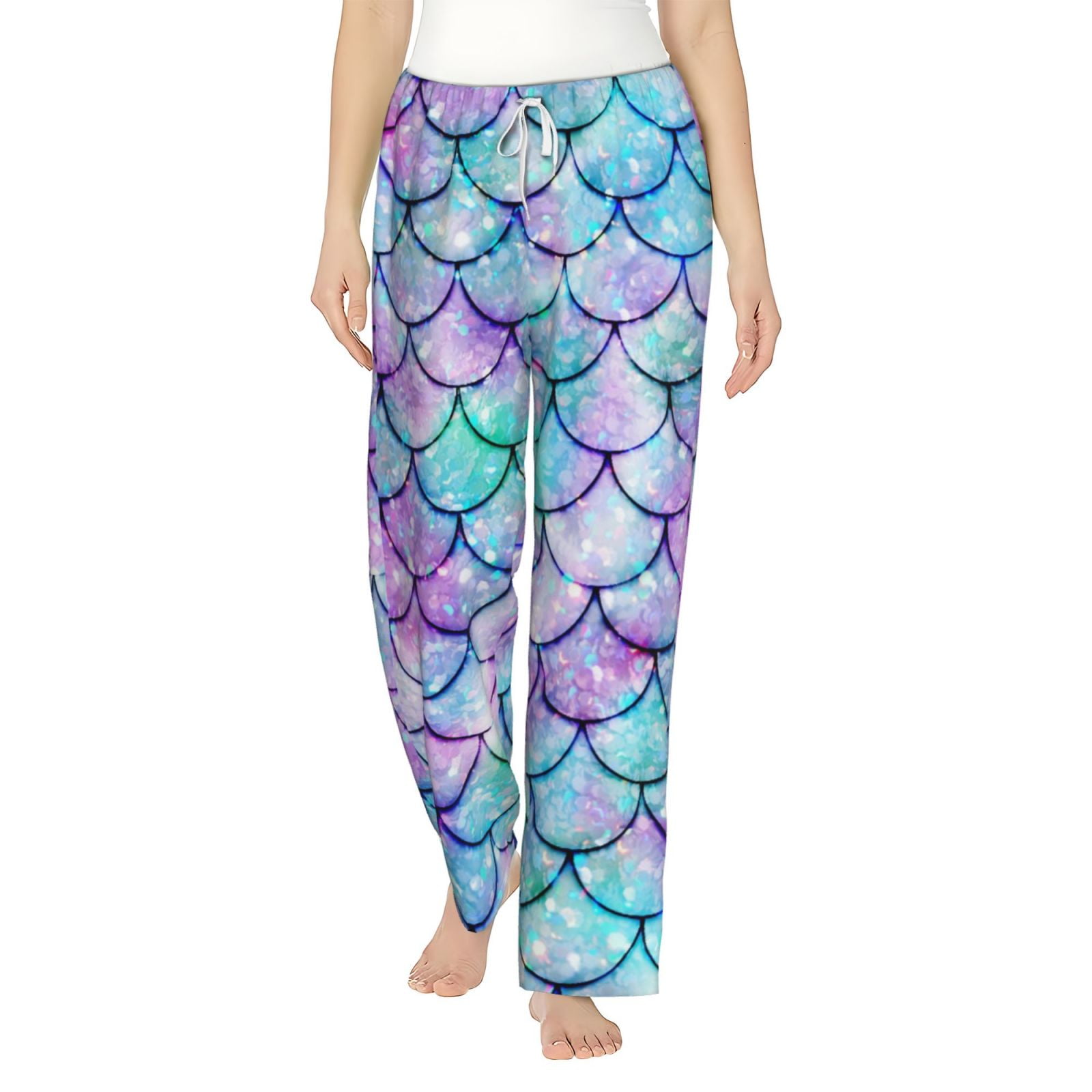 Mermaid pajama pants sales