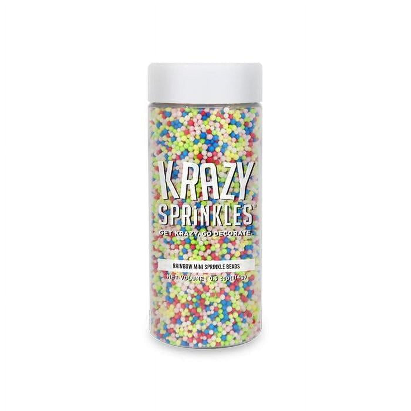 Cotton Candy Mini Beads | #1 Krazy Sprinkles | Bakell 1 lb