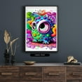 thumbnail image 1 of Rainbow Monsters- Canvas Wall Art, 1 of 7