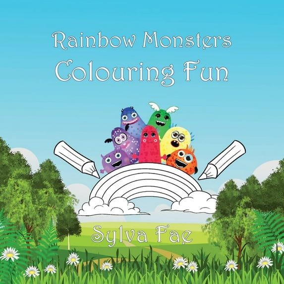 Rainbow Monsters Colouring Fun, (Paperback)