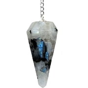 Rainbow Moonstone Crystal Pendulum Divination