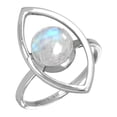 thumbnail image 1 of Rainbow Moonstone Ring 925 Sterling Silver Handmade Jewelry, 1 of 6