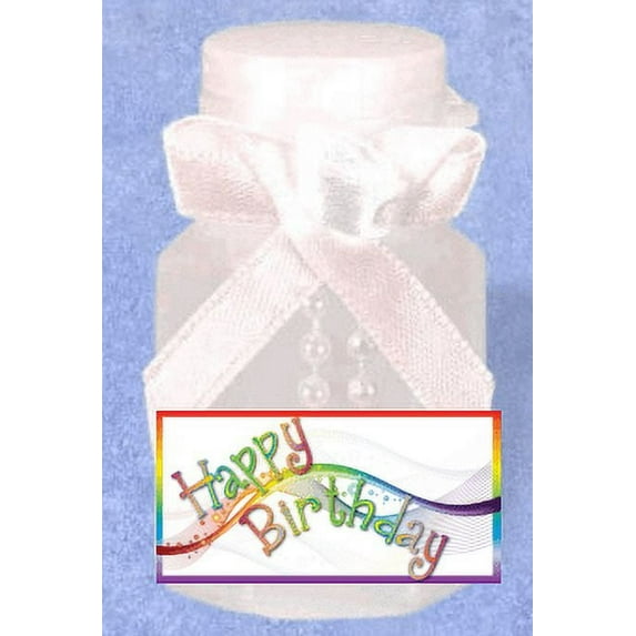 Rainbow Musical 12pack Mini Bubble Favors