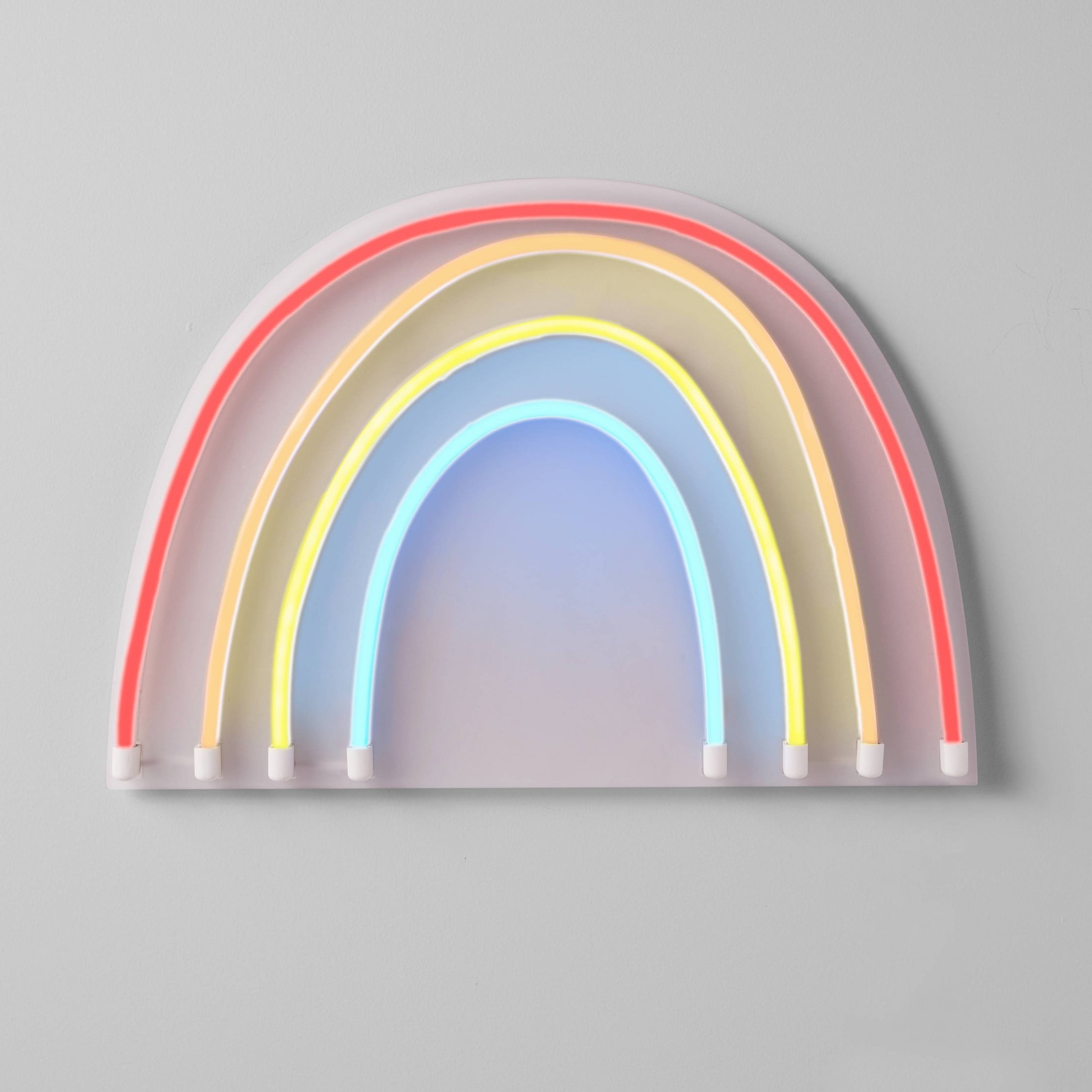 Rainbow Neon Kids' Wall Decor
