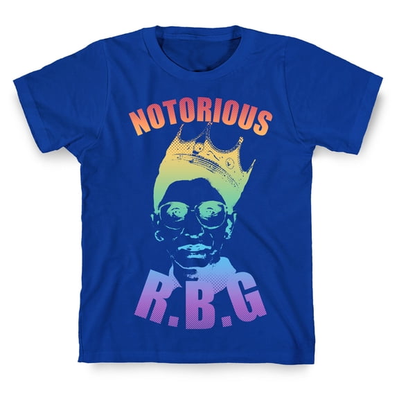 Rainbow Notorious R.B Tee Shirt Sweatshirt Hoodie.G