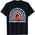 thumbnail image 1 of Rainbow Officially Handful 5th Birthday Fifth Birthday T-Shirt, 1 of 5
