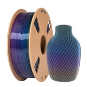 Rainbow PLA 3D Printer Filament 1.75mm, Multi-Color Changing PLA Filament for 3D Printing with Multiple Color Options