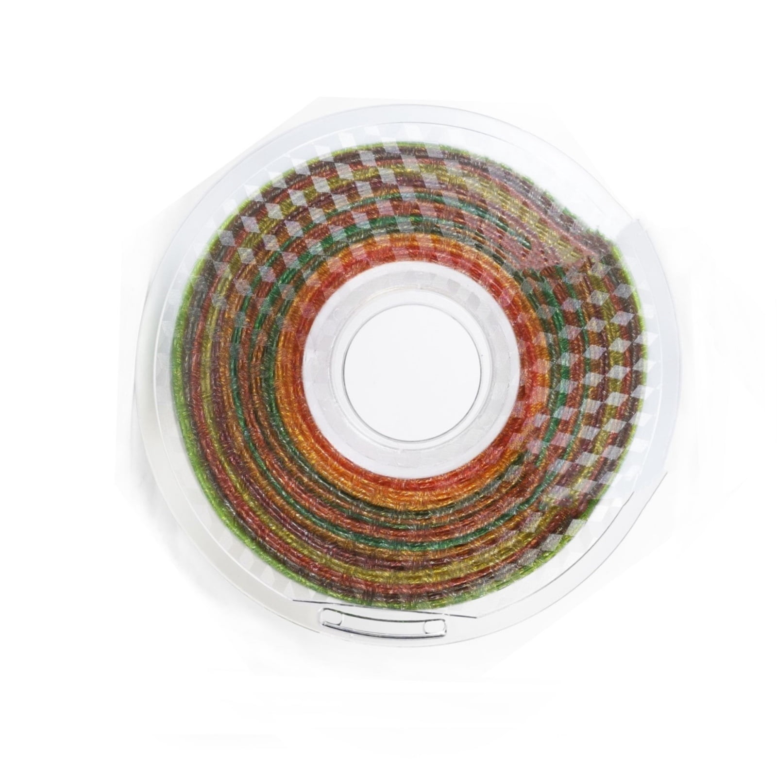 Rainbow PLA Filament for 3D Printer, 1KG 1.75mm +/- 0.03mm, Solid Coil with Shiny Spots, Glitter Material for 3D Printer Accessories