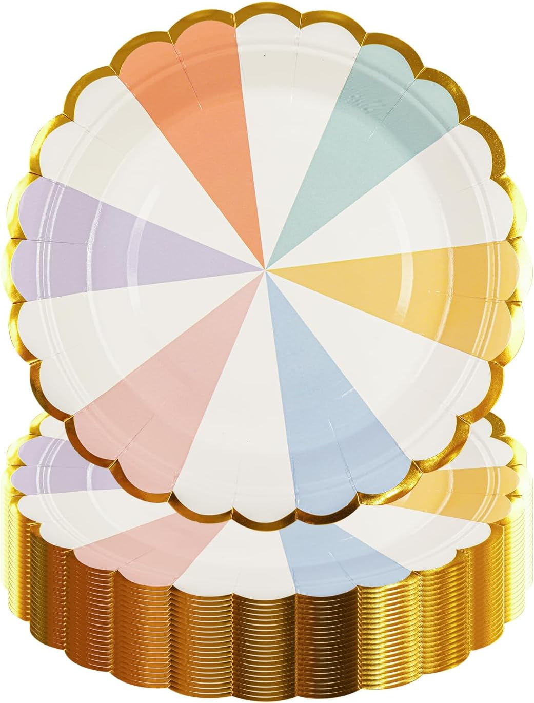 Aazon.co: Creative Converting 8-Count Square Paper Lunch Plates, 7