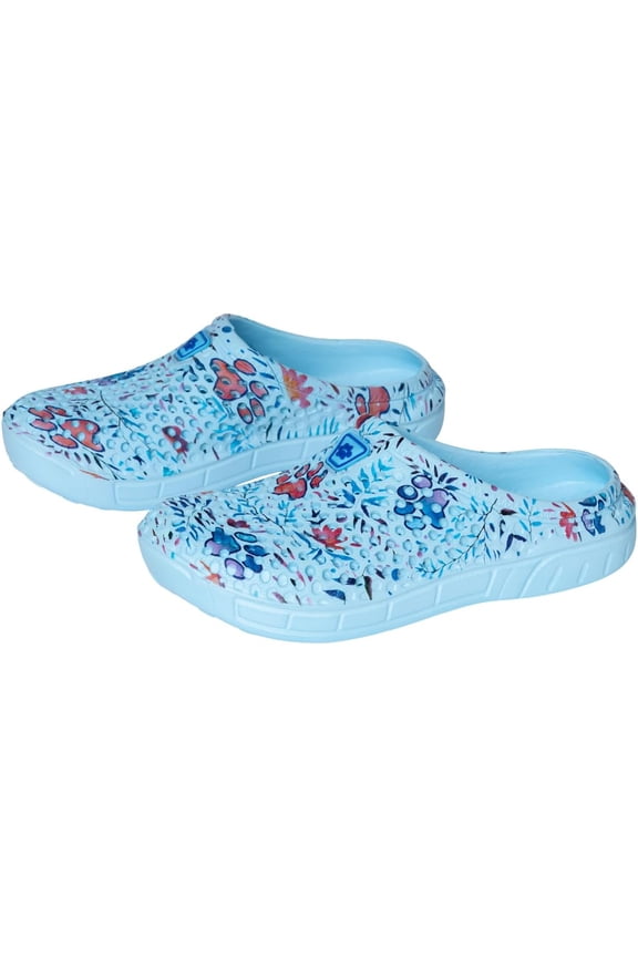 Rainbow Paw Clogs Lightweight Slip On Breathable EVA Water Friendly Quick Dry Durable Animal Lover Shoes Gifts for Women Mom Ladies