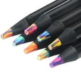 thumbnail image 1 of Rainbow Pencils Multiple Colors Colored Pencils Multicolor Pencil Pre-sharpened for Adult Coloring Sketching Art Drawing,quantity:8;, 1 of 5
