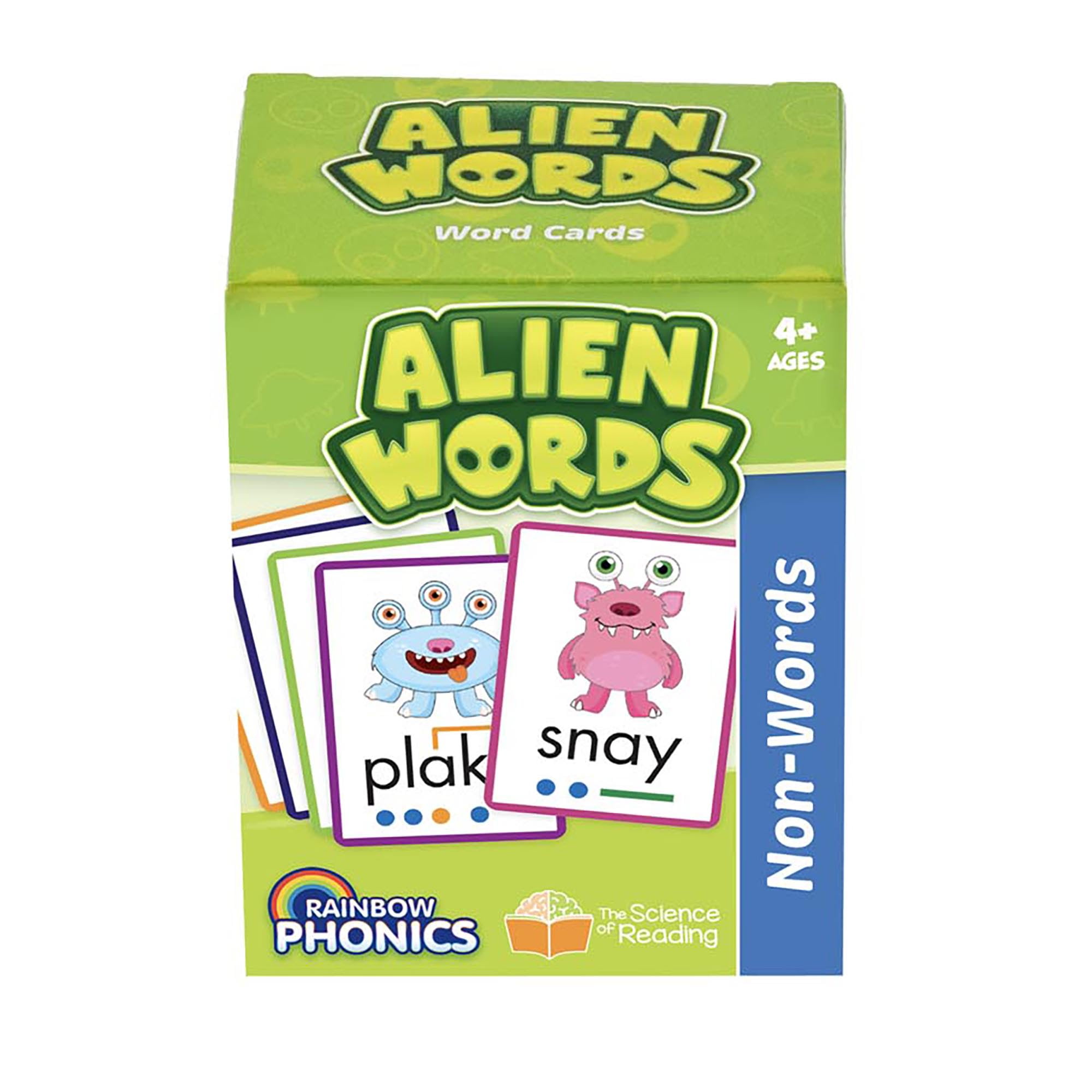 Rainbow Phonics: Alien Words 148 Flash Cards - Walmart.com for Free Printable Alphablocks Flashcards Printable