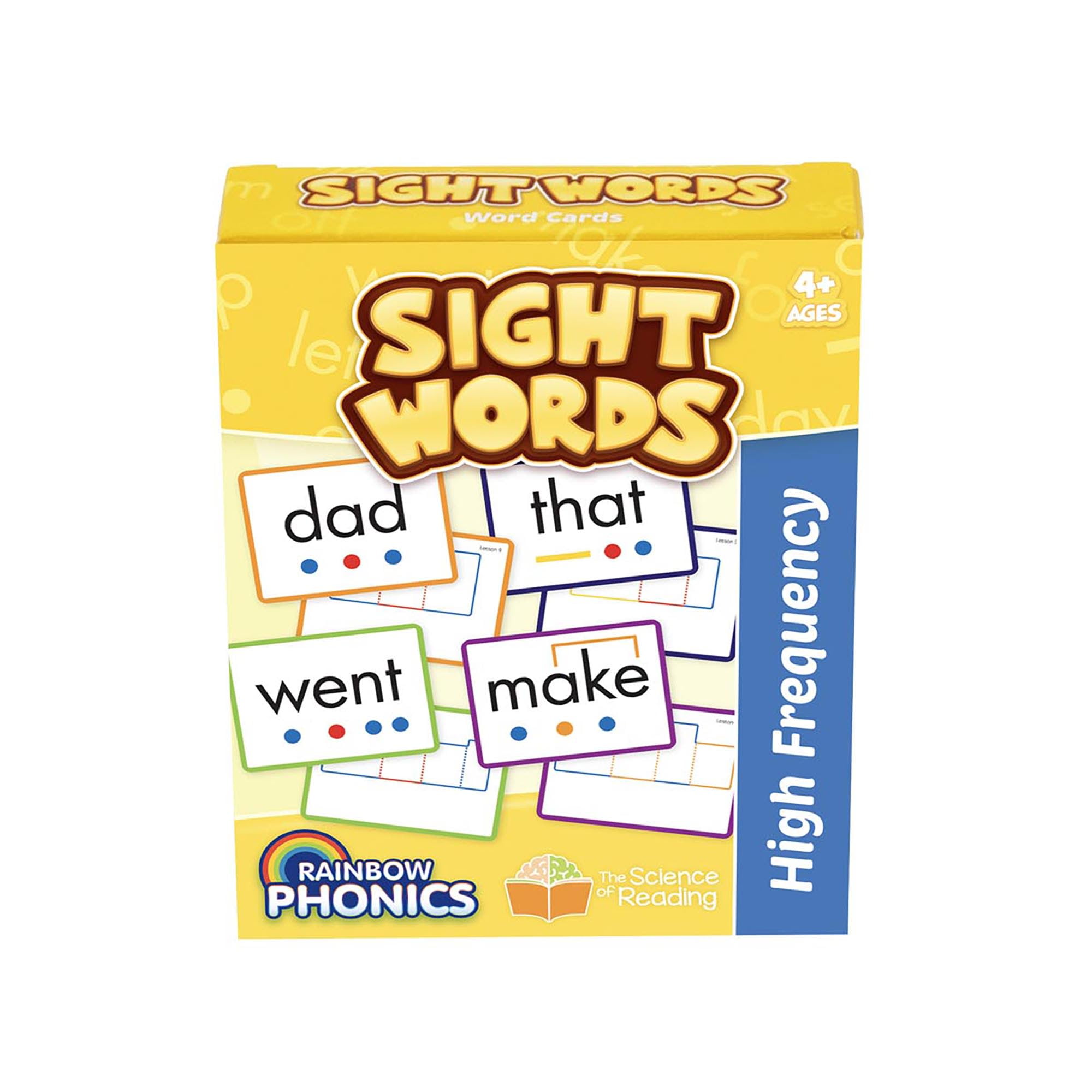 Rainbow Phonics: Sight Words 52 Flash Cards - Walmart.com