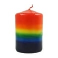 thumbnail image 1 of Rainbow Pillar Candle, 1 of 5