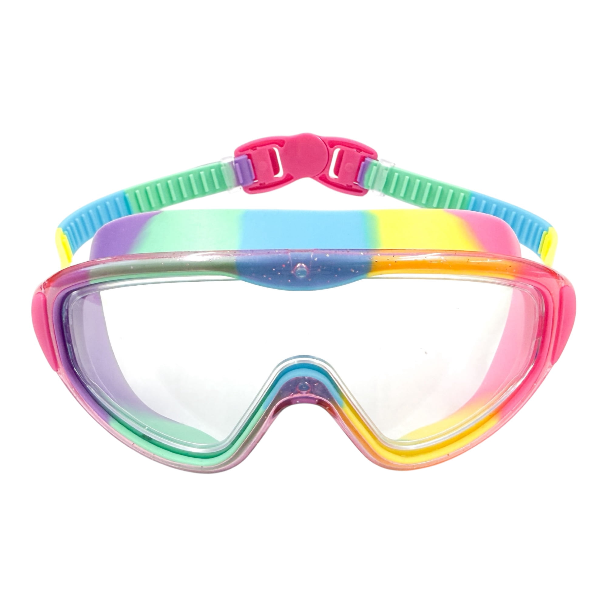 Rainbow Pink Sparkle Googles