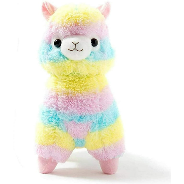 Rainbow Plush Alpaca 9 Llama Stuffed Animals Toy Doll Cute Plush Figures Walmart