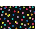 thumbnail image 1 of Rainbow Polka Dots Classroom Area Rug for Indoor Classroom Learning or Bedroom Educational Play Mat Entrance Bathroom Rug, Non-Slip Bath Mat, Durable Washable Rugs for Kitchen 36 x 24 In, 1 of 5