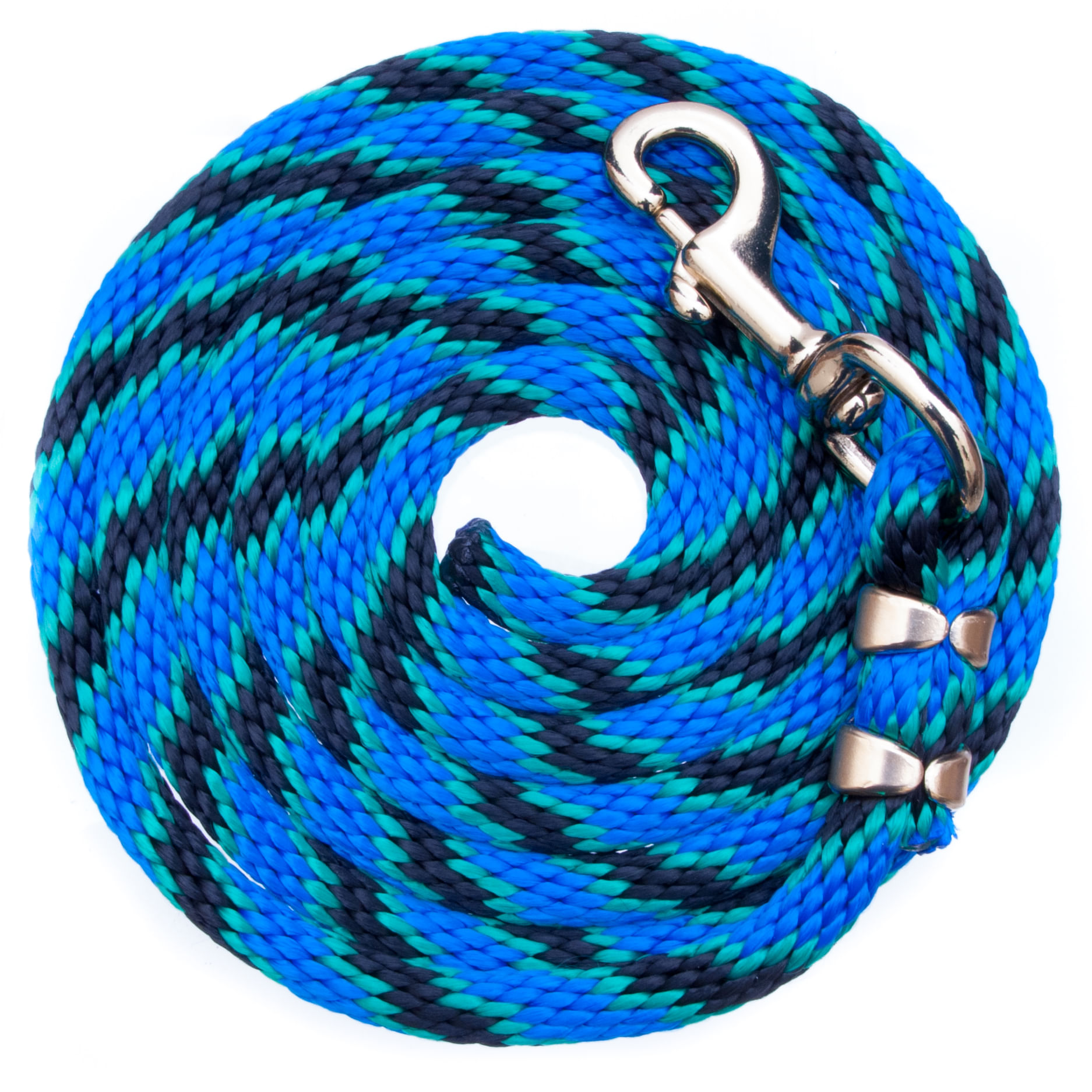 Rainbow Poly Lead Rope Color: Black/Green/Blue - Walmart.com