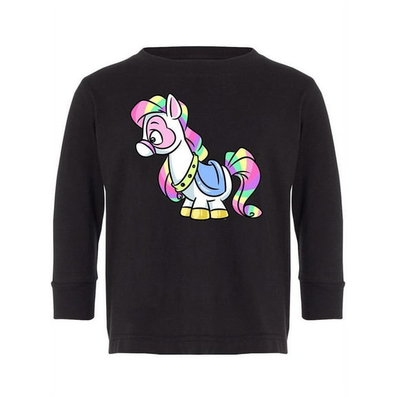 Rainbow Pony Long Sleeve Toddler -Image by Shutterstock,  2 Toddler