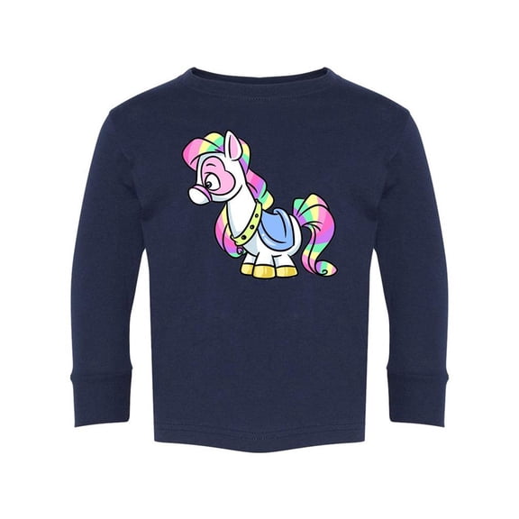Rainbow Pony Long Sleeve Toddler -Image by Shutterstock,  2 Toddler