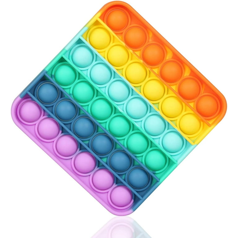Rainbow Pop It Mi Coleccion De Fidget Toys 32 PCS Pop It Fidget