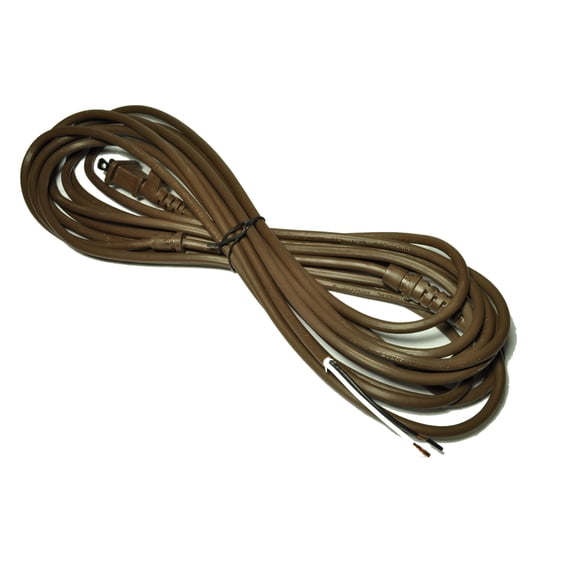 Rainbow Power Cord, 2/wire, Fits: Rainbow D4, D4C, & SE Models, 25 foot, color brown