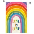thumbnail image 1 of Rainbow Pride Flag Gay Pride Flag Progress LGBT Rainbow Flag 12.5x18in, Home Outdoor Lesbian Bisexual All Inlcusive Progressive Pride Rainbow Flag Decoration -D, 1 of 1