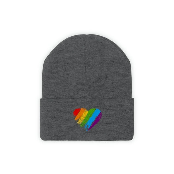 Rainbow Pride Knit Beanie