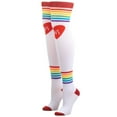 thumbnail image 1 of Rainbow Pride Over the Knee Sock, 1 of 2
