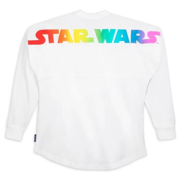 Rainbow Pride Spirit Jersey Star Wars Disneyland Adults Size Large
