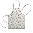 thumbnail image 1 of Rainbow Princess Carriage Pattern Kids Aprons for Girls and Boys,Adjustable Neck Strap Toddler Aprons for Kids Cooking Baking, 1 of 6