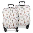 thumbnail image 1 of Rainbow Princess Carriage Pattern Luggage Cover Fashion Suitcase Cover Baggage Covers Fit 25-28 Inch Luggage (Go Travel), 1 of 5