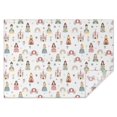 thumbnail image 1 of Rainbow Princess Carriage Pattern Rectangle Tablecloth 60"x84",Waterproof Polyester Rectangle Table Cloth, Wipeable Spillproof Polyester Tablecloth for Dining, Camping, Indoor and Outdoor, 1 of 5