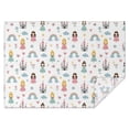 thumbnail image 1 of Rainbow Princess Castle Pattern Rectangle Tablecloth 60"x84",Waterproof Polyester Rectangle Table Cloth, Wipeable Spillproof Polyester Tablecloth for Dining, Camping, Indoor and Outdoor, 1 of 5