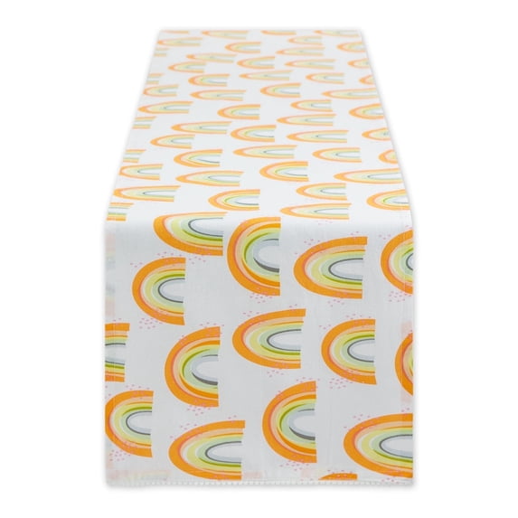 Rainbow Print Table Runner 14x108