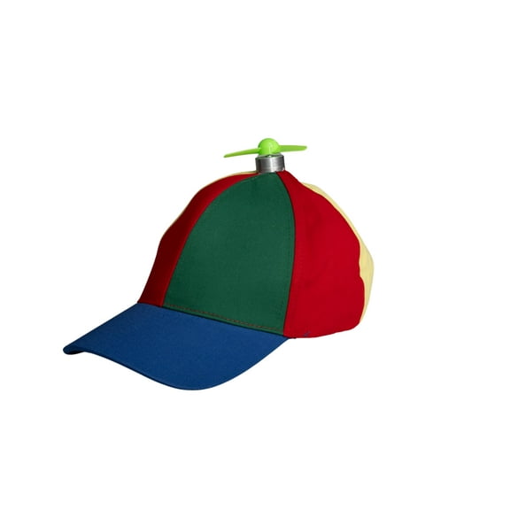 Rainbow Propeller Nerd Adjustable Hat Halloween Costume Cosplay Accessory