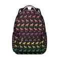 thumbnail image 1 of Rainbow Puppy Backpack for School,Cute School Bag,Schoolbag with Adjustable Shoulder Straps & Padded Back,15.3"x11"x7.1".﻿, 1 of 6